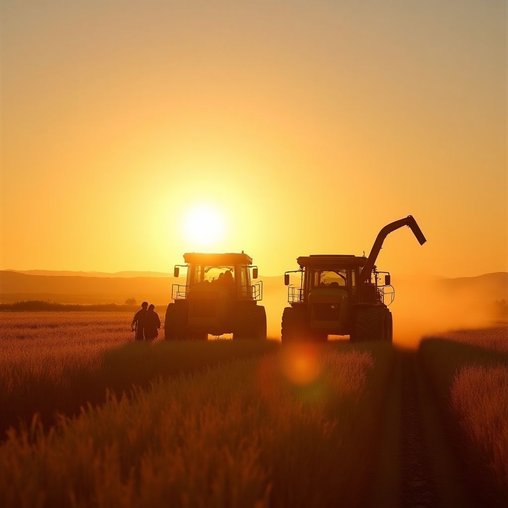 Visita a proyecto agrícola en la Pampa