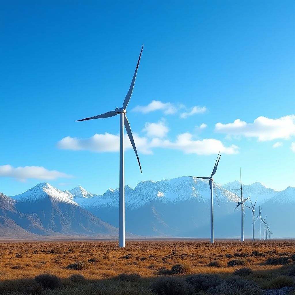 Proyecto de energía renovable en Argentina