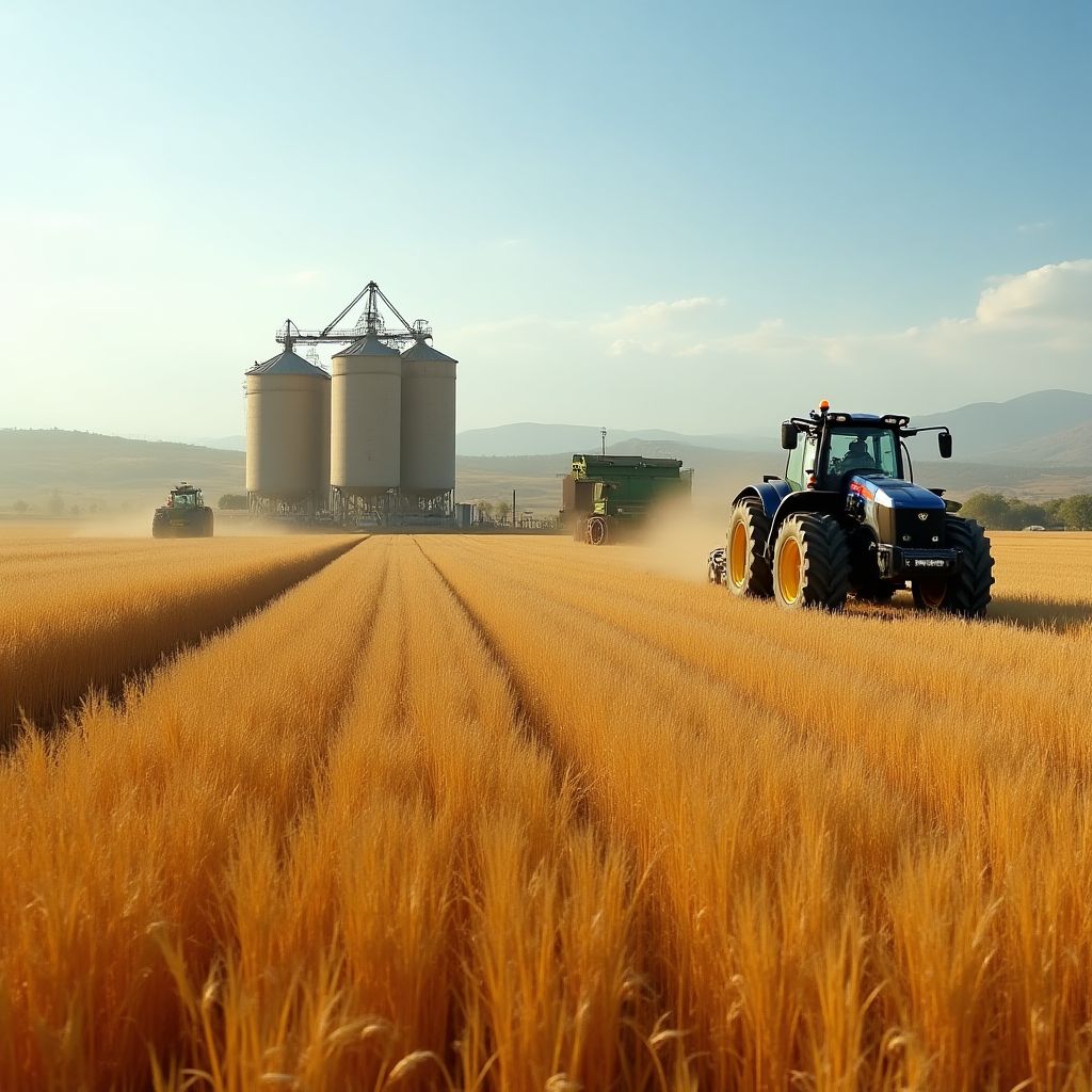 Empresa agrícola exitosa